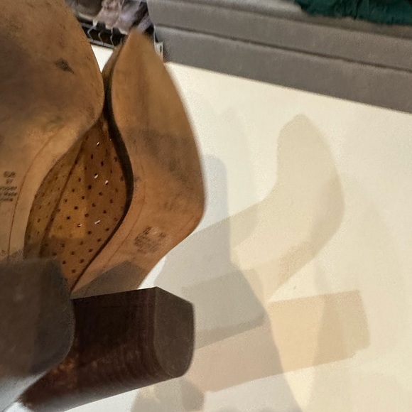 Sam Edelman perforated suede mules 7 - Picture 9 of 9